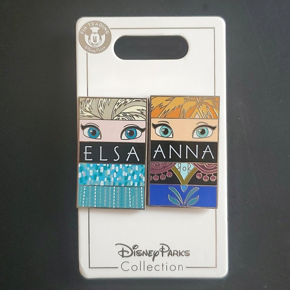 NWT Elsa Anna Frozen Disney Original Trading Pins